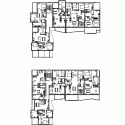 Housing Vitrolles / MDR Architectes Housing Vitrolles / MDR Architectes Plan 01
