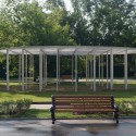 Oval shade in Gorky Park / Bureau Alexander Brodsky Oval shade in Gorky Park / Bureau Alexander Brodsky © Yuri Palmin