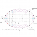 Oval shade in Gorky Park / Bureau Alexander Brodsky Oval shade in Gorky Park / Bureau Alexander Brodsky Plan 01