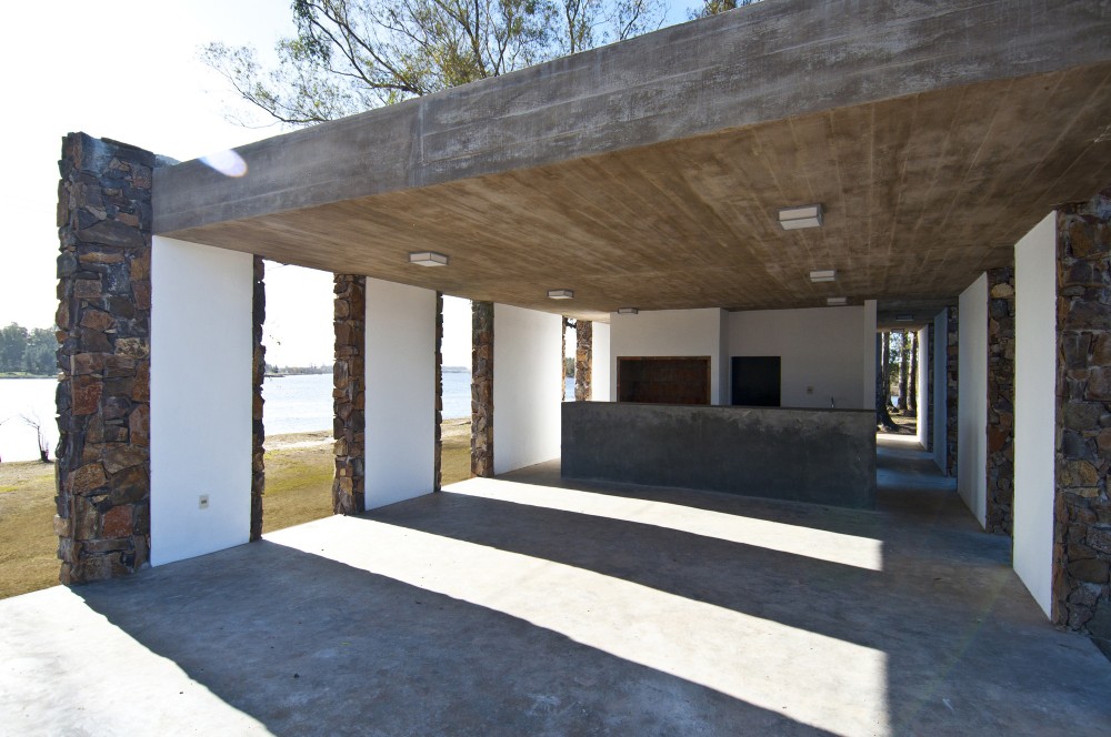 Outdoor Food Court In Centenario Town / Jaf Architecture + Design