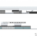 Fire Station Dordrecht / René van Zuuk Architekten Elevation 01
