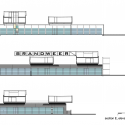 Fire Station Dordrecht / René van Zuuk Architekten Elevation 02