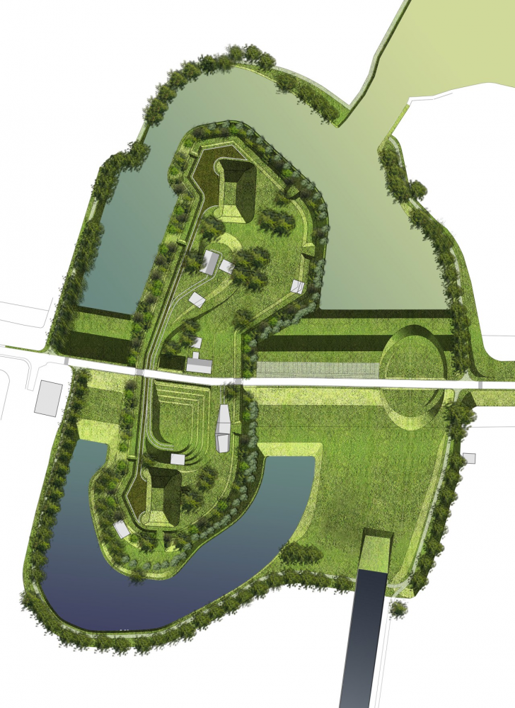Fort Werk aan ‘t Spoel / Rietveld Landscape + Atelier de Lyon