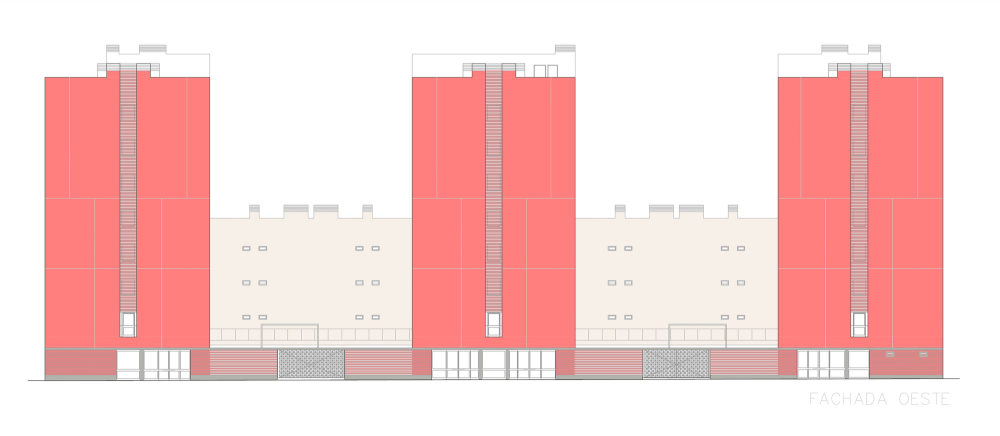 108 Dwellings in Polígono Aeropuerto / Enrique Abascal García