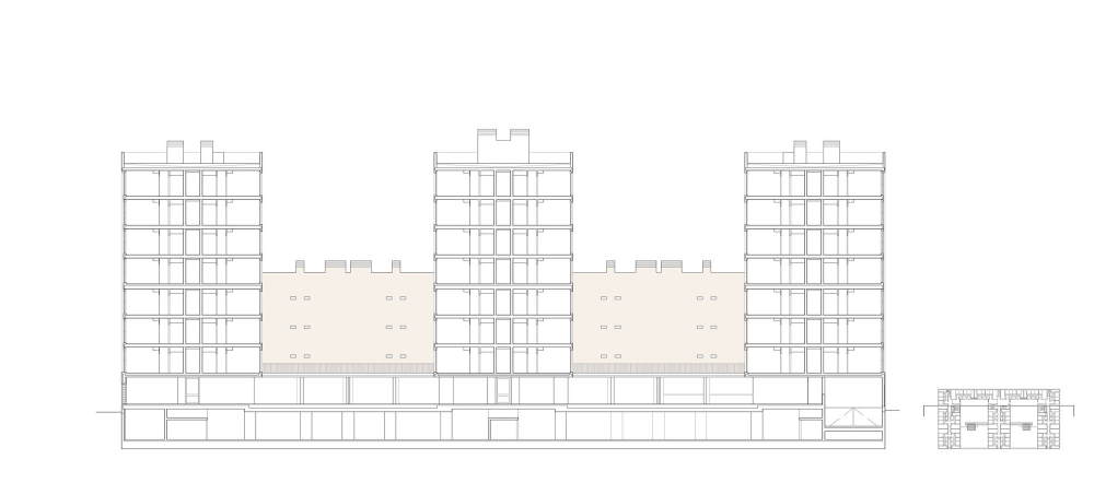 108 Dwellings in Polígono Aeropuerto / Enrique Abascal García