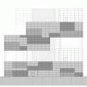 D38 Office / Arata Isozaki D38 Office / Arata Isozaki Elevation 01