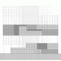 D38 Office / Arata Isozaki D38 Office / Arata Isozaki Elevation 04