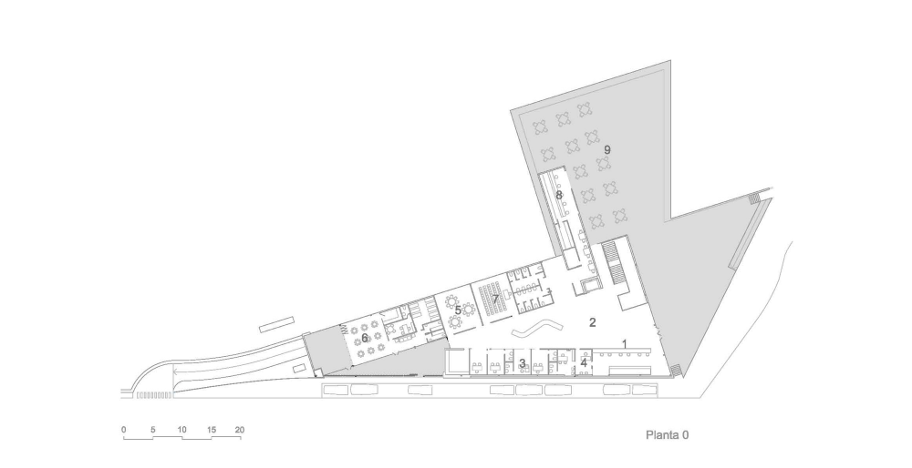 “Los Almendros” Social Center / Ferrer Arquitectos