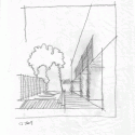 Sunken courtyard / Gestalten Sunken courtyard / Gestalten Sketch 01