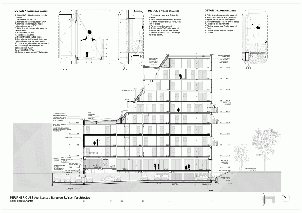 Roller Coaster / Peripheriques Architectes + BERRANGER & VINCENT Architectes