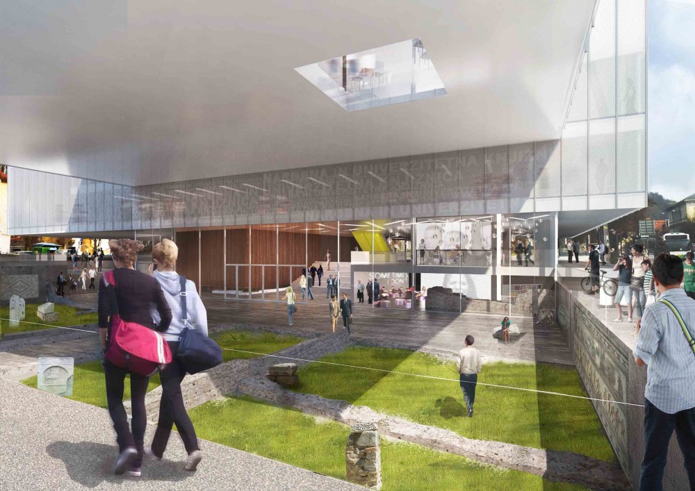 NUK II National Library Proposal / BARCODE Architects
