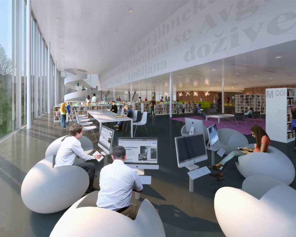 NUK II National Library Proposal / BARCODE Architects