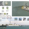 [UN] RESTRICTED ACCESS Winners Announced! (7) REGENERATE FORT CARROLL: A Gateway Ecological Park, United States / Colin Curley + Sara Allen Harper - Courtesy of Architecture for Humanity