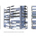 Shenton Way_resi facade pattern Residential Facade Pattern © UNStudio