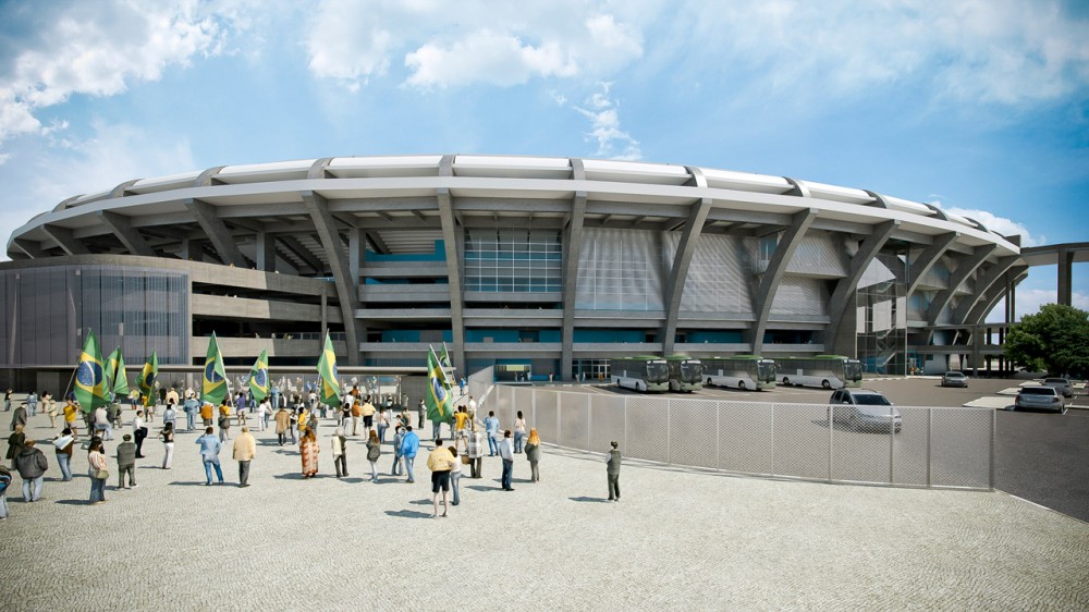 2014 World Cup Final Stage Stadium / Fernandes Arquitetos Associados
