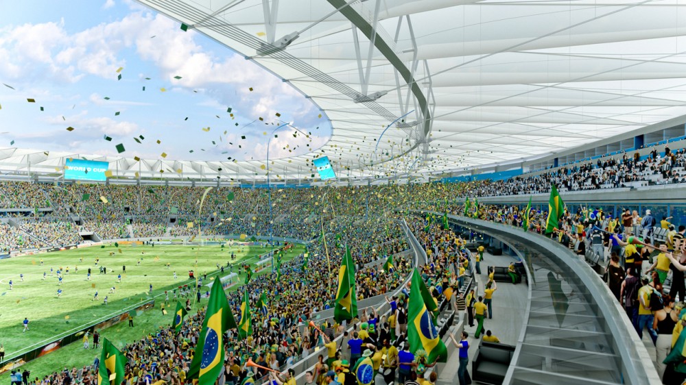 2014 World Cup Final Stage Stadium / Fernandes Arquitetos Associados