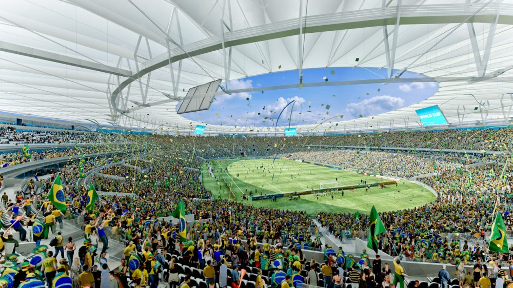 2014 World Cup Final Stage Stadium / Fernandes Arquitetos Associados
