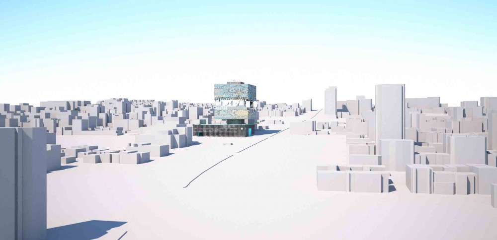 Tehran Stock Exchange Competition Entry / Hans Hollein & Partner