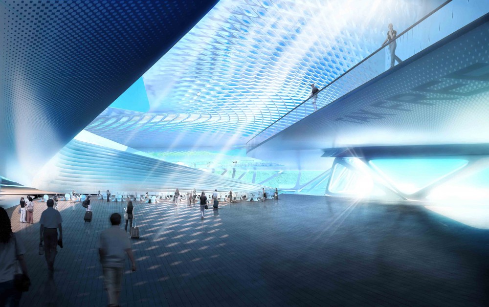 Keelung Harbor Terminal Building Proposal / Synthesis Design + Architecture (SDA)