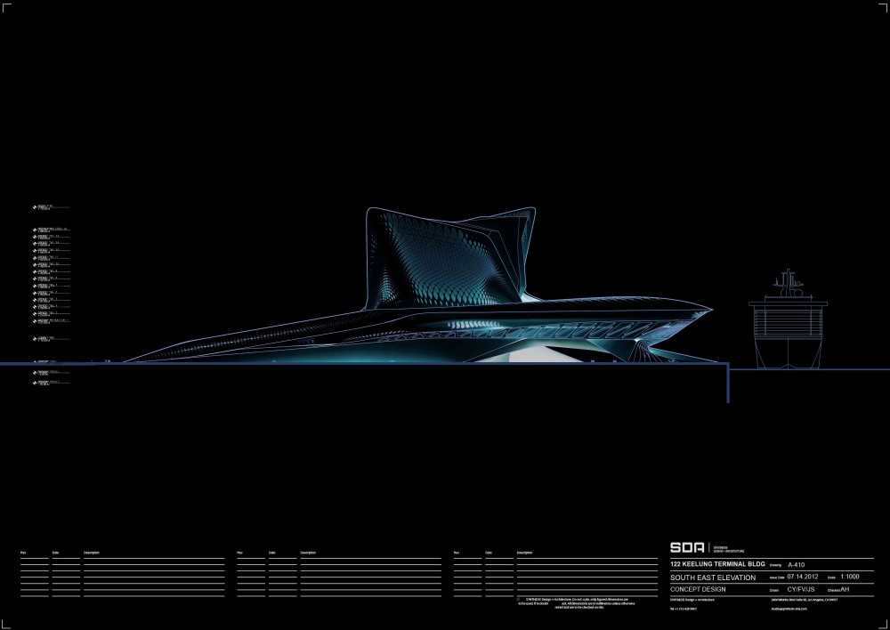 Keelung Harbor Terminal Building Proposal / Synthesis Design + Architecture (SDA)