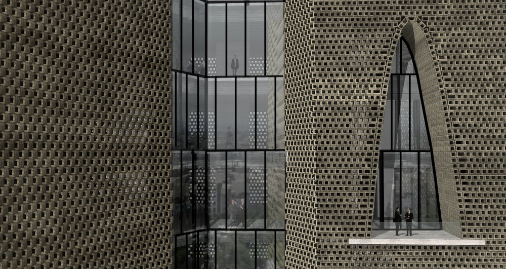 Tehran Stock Exchange Competition, 1st Prize: Alejandro Aravena Architects & VAV Studio