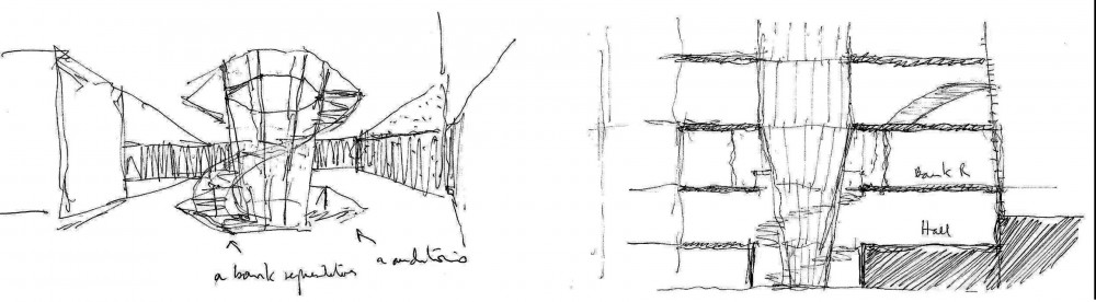 Tehran Stock Exchange Competition, 1st Prize: Alejandro Aravena Architects & VAV Studio