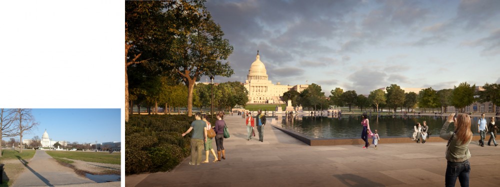 National Mall Design Winning Proposal / Gustafson Guthrie Nichol + Davis Brody Bond