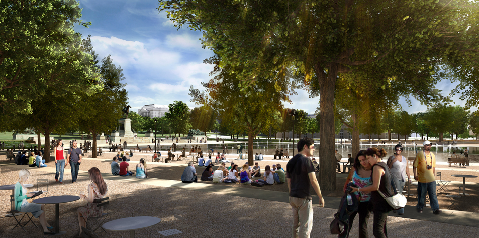 National Mall Design Winning Proposal / Gustafson Guthrie Nichol + Davis Brody Bond