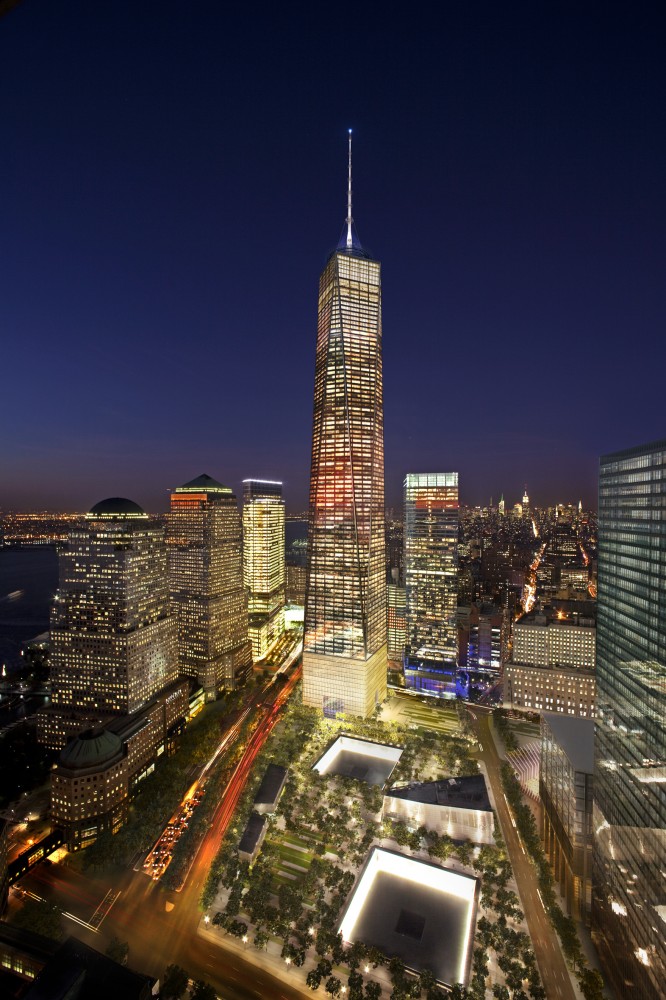 Updated Visuals for One World Trade