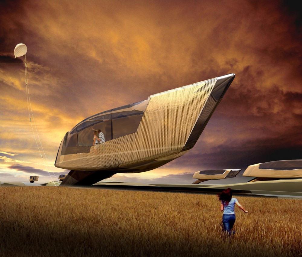 An Erupting Stability: Tornado Proof Suburb / 10 DESIGN