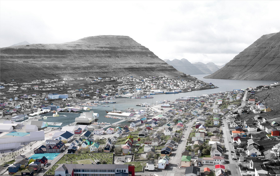 Klaksvik City Center / LCLAOFFICE + Lateral Office