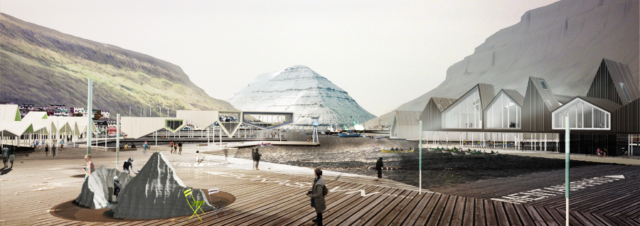 Klaksvik City Center / LCLAOFFICE + Lateral Office