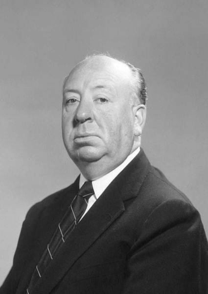 Alfred Hitchcock. Photo via Wikimedia CC User El Matador.