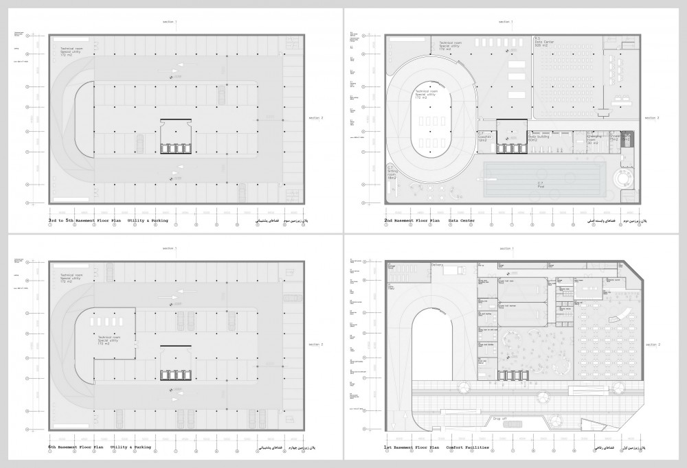 Tehran Stock Exchange Competition Entry / EBA[M] + VMX Architects