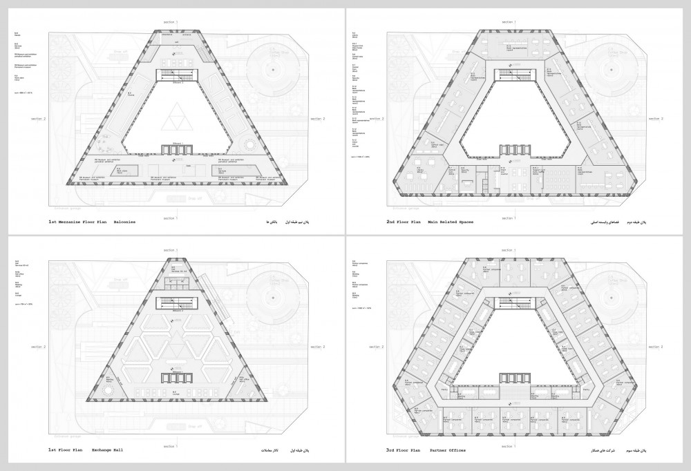 Tehran Stock Exchange Competition Entry / EBA[M] + VMX Architects