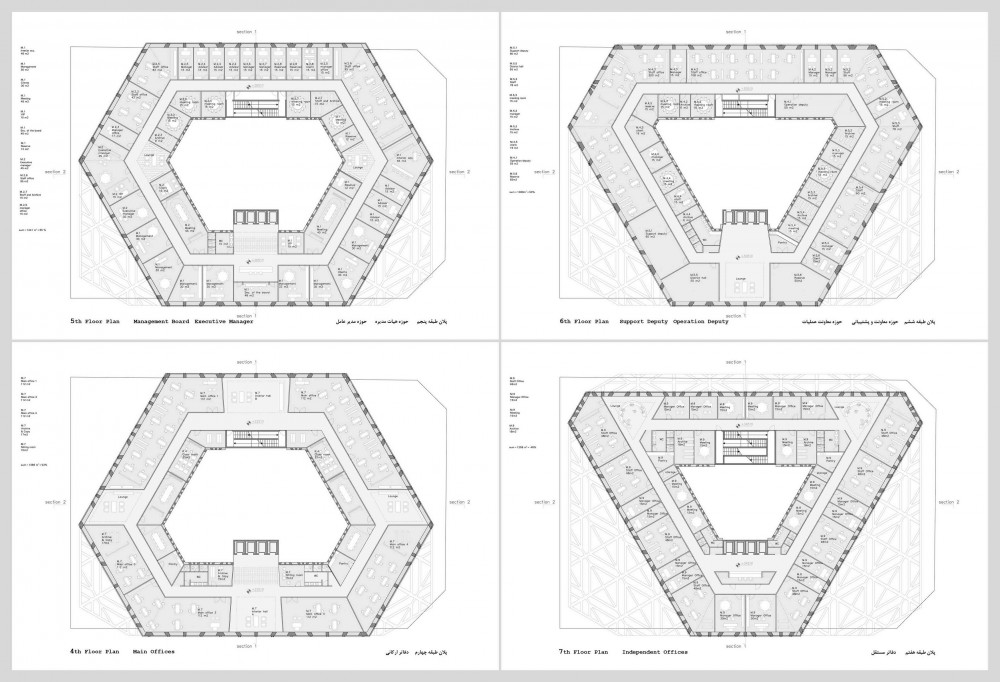 Tehran Stock Exchange Competition Entry / EBA[M] + VMX Architects