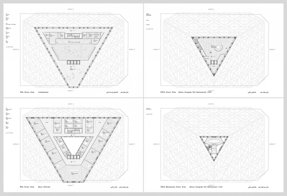 Tehran Stock Exchange Competition Entry / EBA[M] + VMX Architects