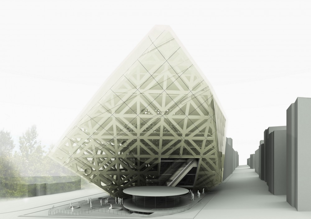 Tehran Stock Exchange Competition Entry / EBA[M] + VMX Architects