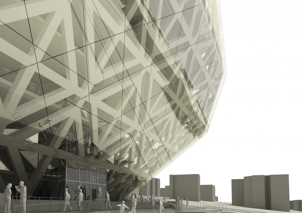 Tehran Stock Exchange Competition Entry / EBA[M] + VMX Architects