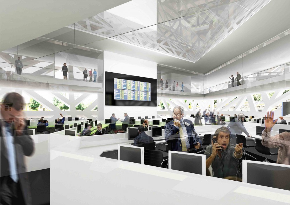 Tehran Stock Exchange Competition Entry / EBA[M] + VMX Architects