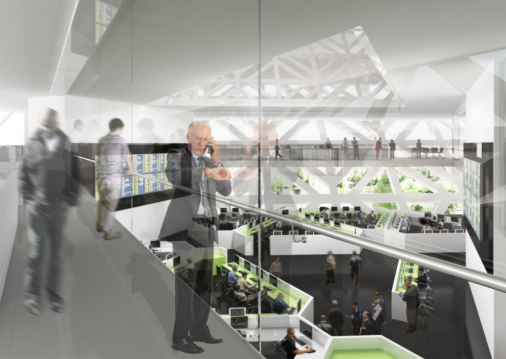 Tehran Stock Exchange Competition Entry / EBA[M] + VMX Architects