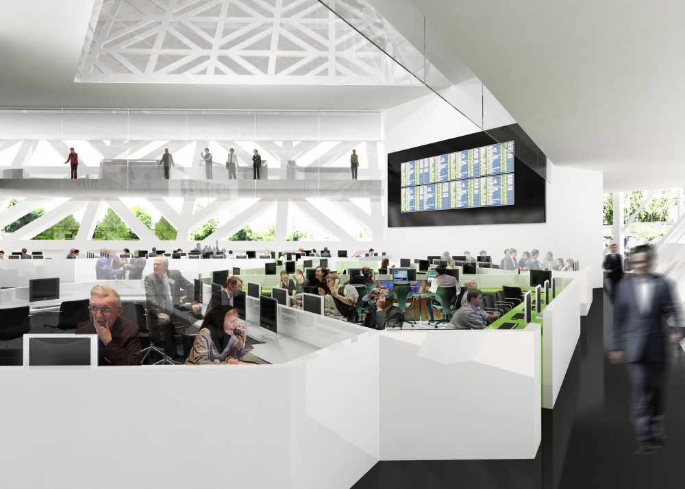 Tehran Stock Exchange Competition Entry / EBA[M] + VMX Architects