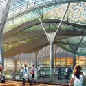 Amtrak and HOK reveal plans for a new Washington Union Station (8) Amtrak and HOK reveal plans for a new Washington Union Station (8) Escalators down to the Central Concourse - Courtesy of HOK