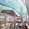 Amtrak and HOK reveal plans for a new Washington Union Station (7) Amtrak and HOK reveal plans for a new Washington Union Station (7) Interior view of Train Shed - Courtesy of HOK