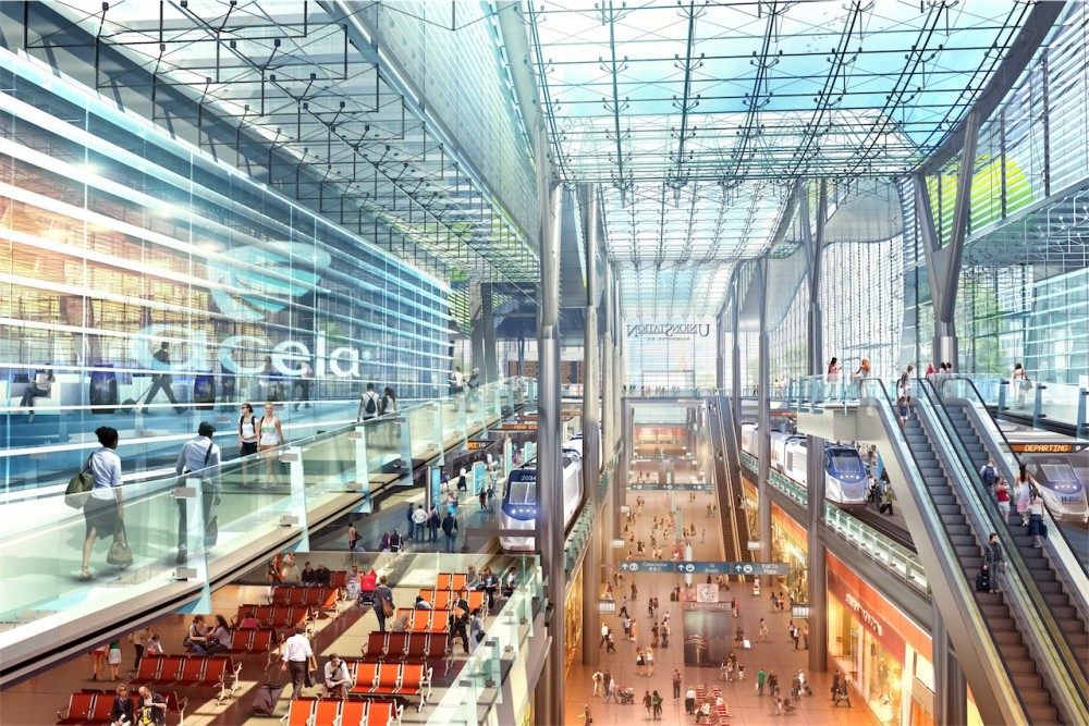 Amtrak and HOK unveils design for new Washington Union Station
