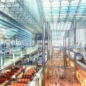 Amtrak and HOK reveal plans for a new Washington Union Station (5) Amtrak and HOK reveal plans for a new Washington Union Station (5) Central Concourse - Courtesy of HOK