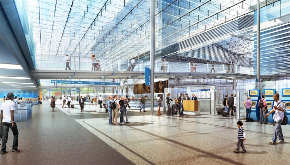 Amtrak and HOK unveils design for new Washington Union Station