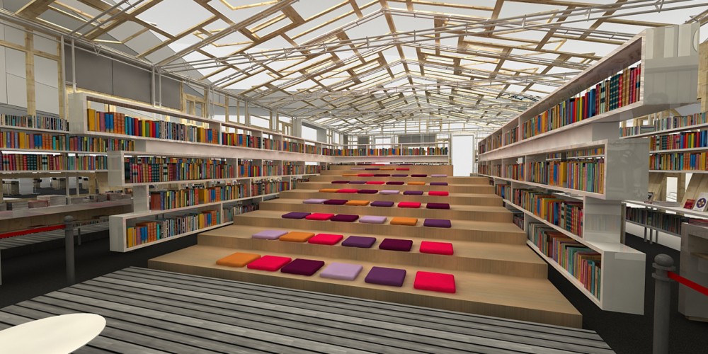 Chilean Pavilion at Guadalajara’s International Book Fair / DAW
