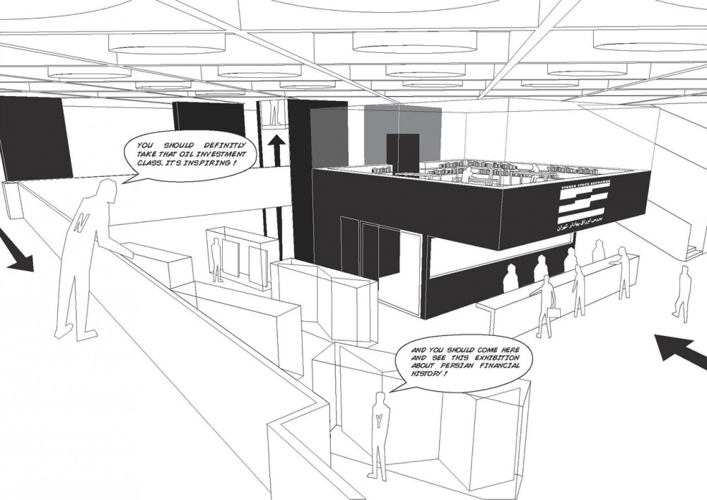 Tehran Stock Exchange Competition, 3rd / Nasrine Seraji + ASAA + Mehdi Bakhshizadeh + Tadbir Omran lranian