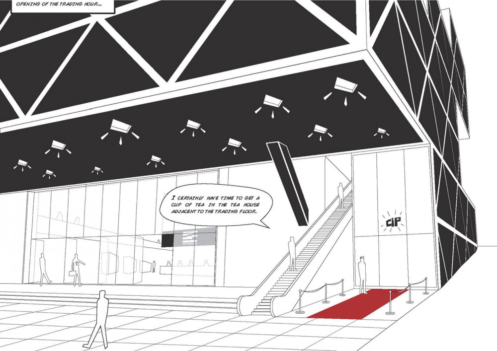 Tehran Stock Exchange Competition, 3rd / Nasrine Seraji + ASAA + Mehdi Bakhshizadeh + Tadbir Omran lranian